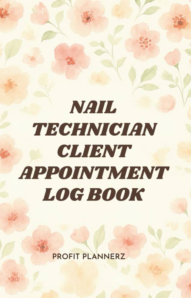 Nail Technician Client Appointment Log Book: “Track Clients, Services, Appointments & Payments